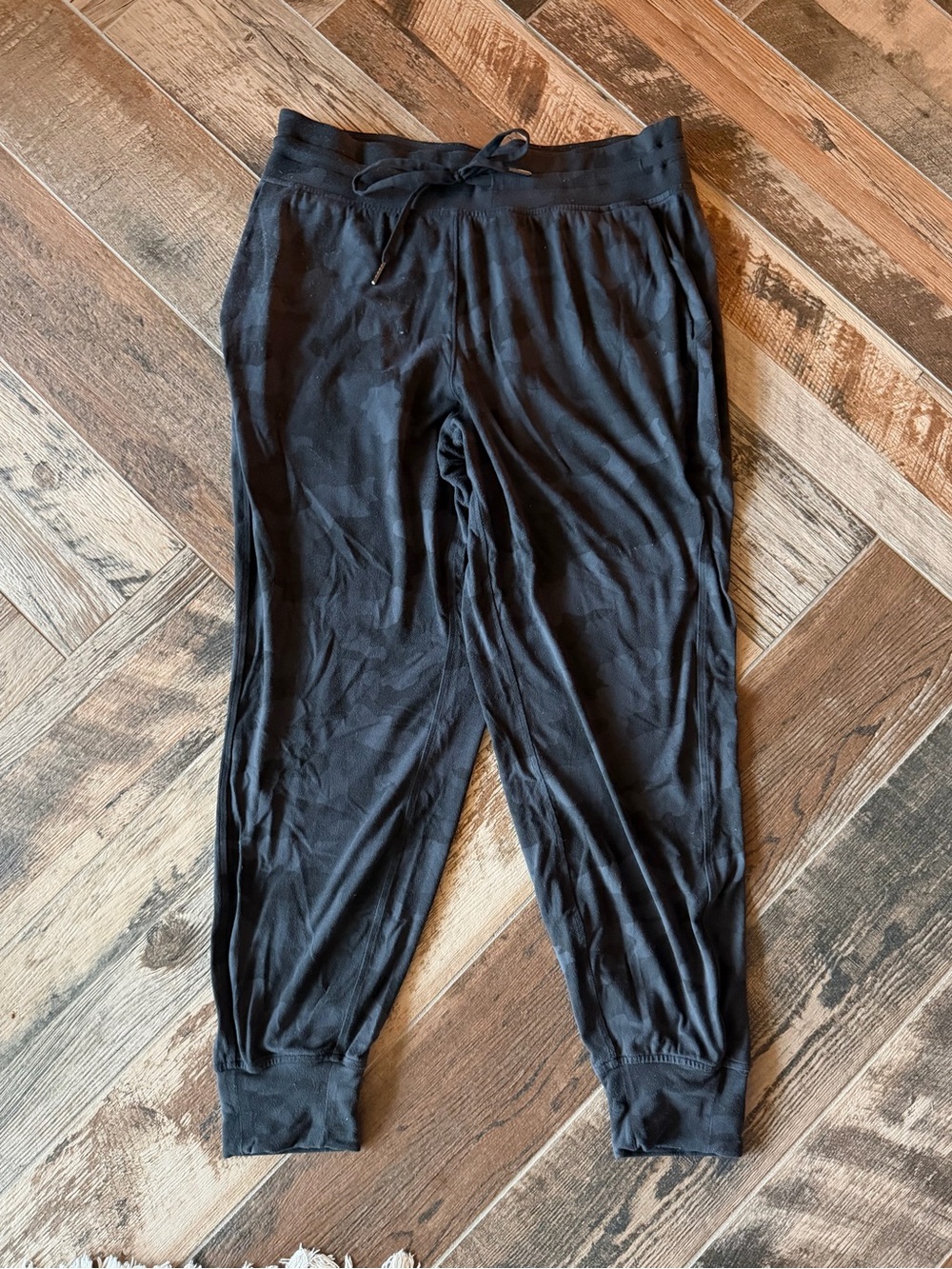 lululemon athletica Black Camo Joggers
